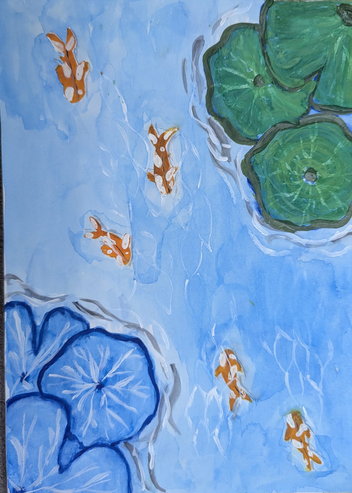 Poster on paper by Taran(9-C).